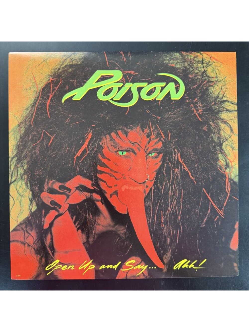 Poison Open Up And Say Ahh LP 1988 Capitol Canada CI-2-48493 Vinyl Every Rose